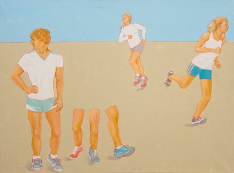 Läufer mit Reserven