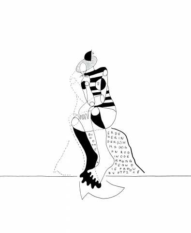 Querdenkerin oder Hommage an die Frau oder an Rodin 