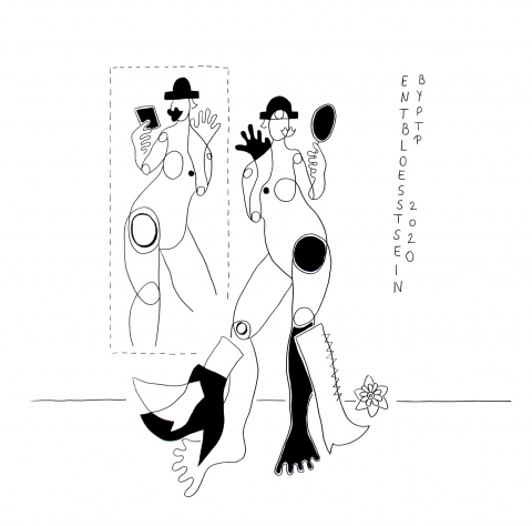 Völlig nackt dastehen