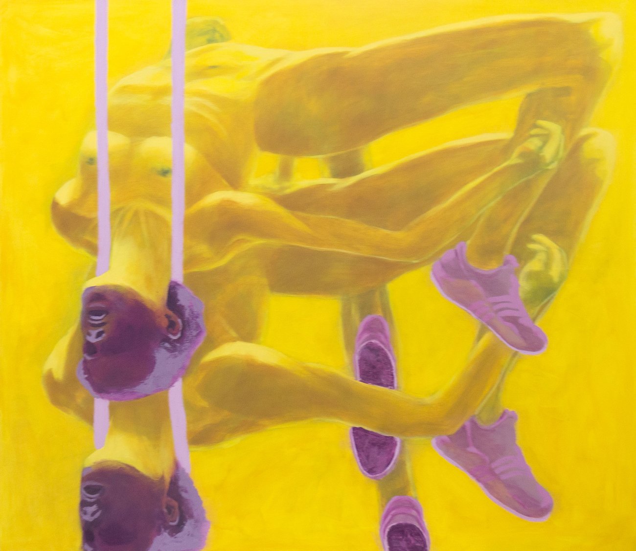 Fast erfolgreicher Hochsprung