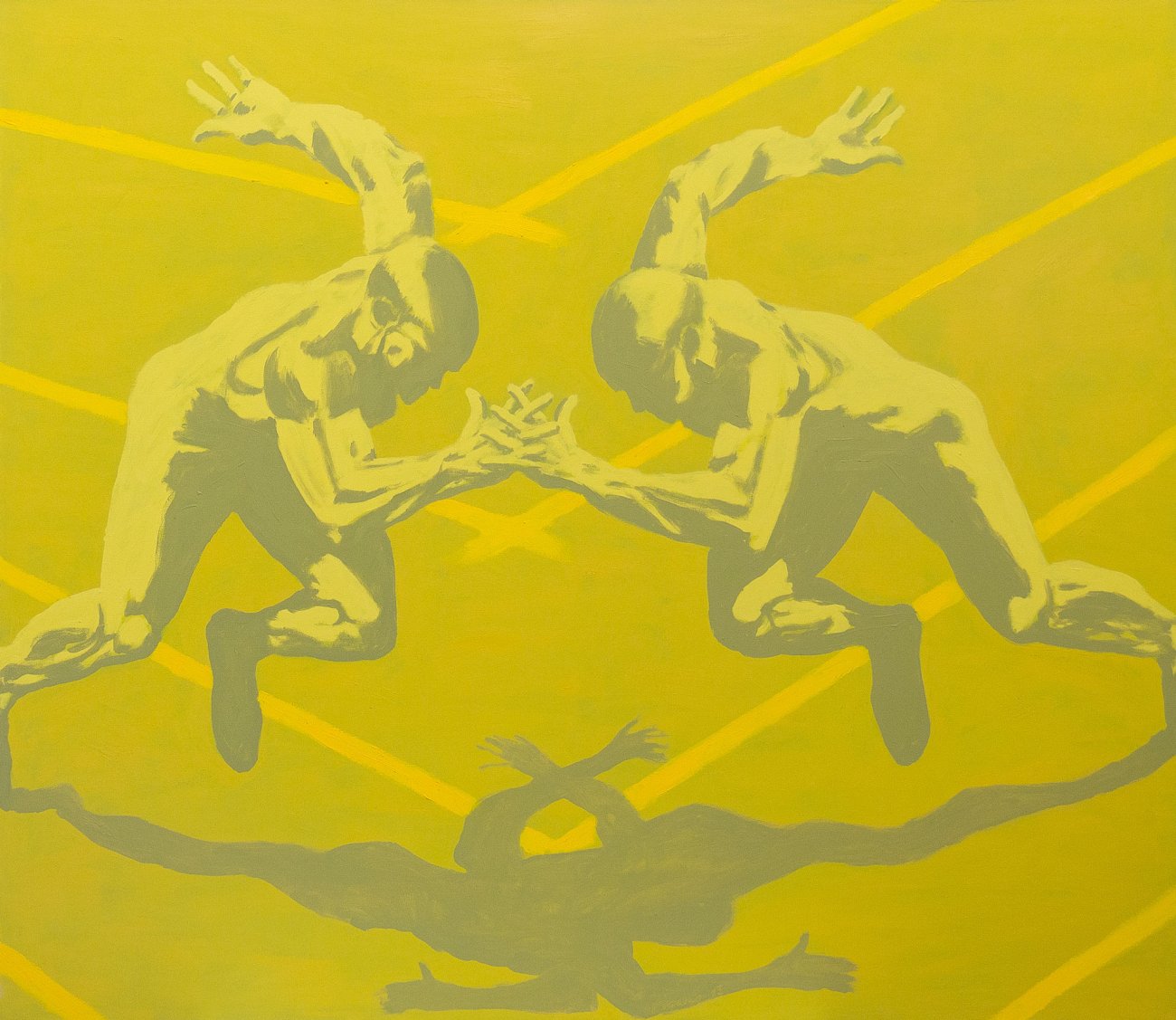 Zur Freundschaft verurteilte Läufer 