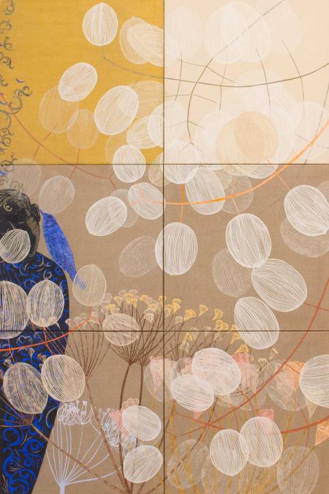 Pflaumenblaues Geheimnis