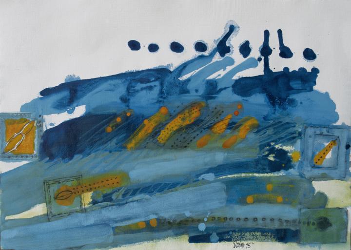 blue landscape (with signs)