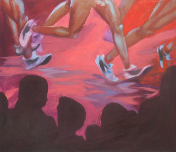 Läufer von nirgends nach nirgendwohin 