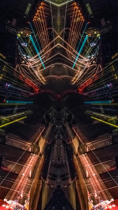 Wiener Platz Lichterfeuerwerk