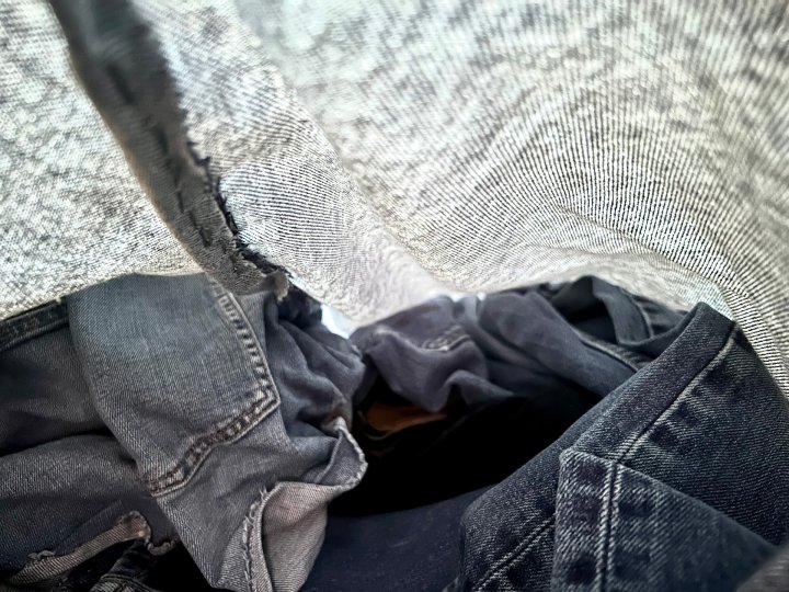 vernetztes Gewand innen