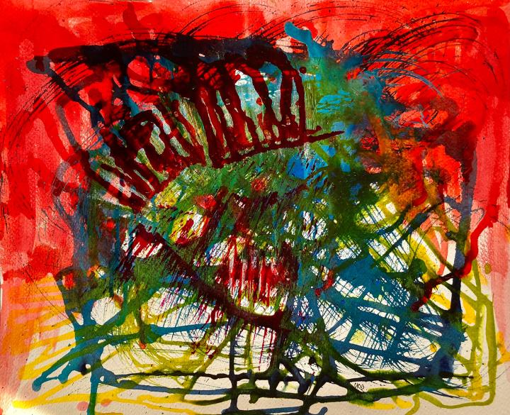 Zorniger König // Selbstportrait