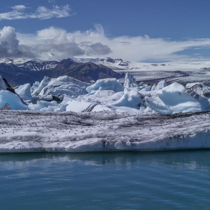 Gigantische Riesen aus ewigem Eis III
