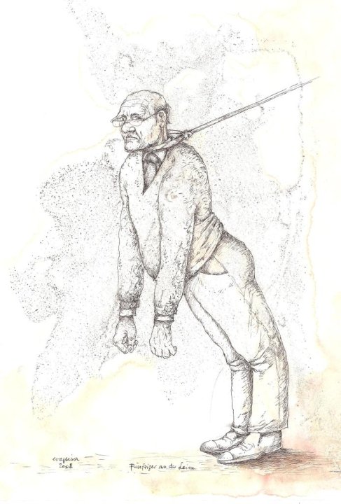 Fünfziger an der Leine